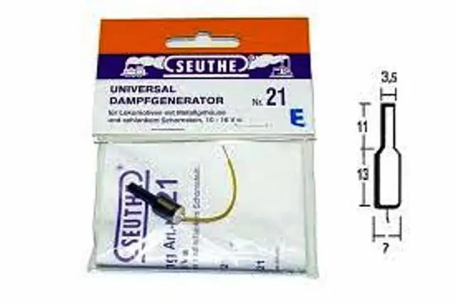 21E Seuthe dispositivo generatore di fumo per loco a vapore 10-16 volt Promozione
